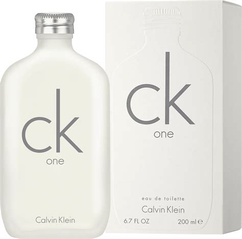 calvin klein ck one unissex eau de toilette 200 ml